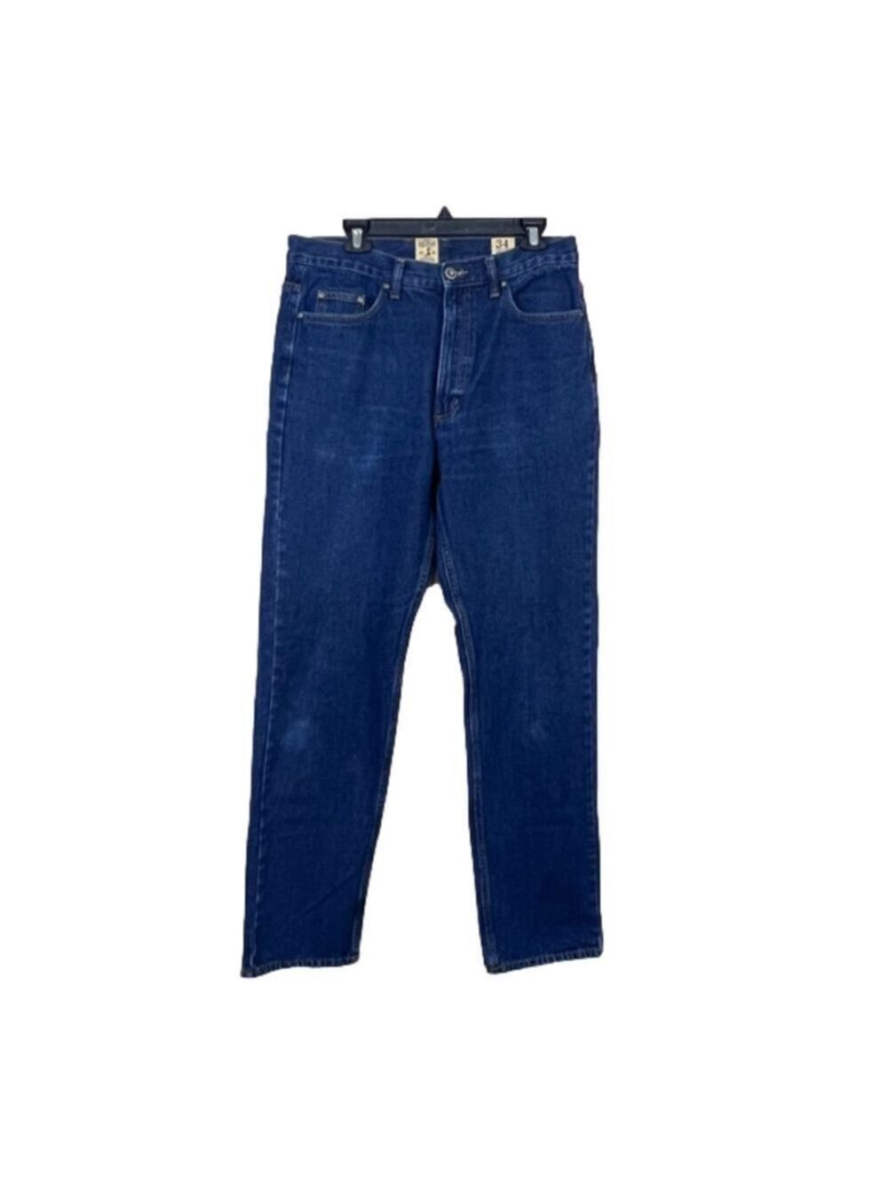 Redhead Classic Fit Straight Leg Jeans Men's Size 34 X 36 Medium Blue Wash Denim